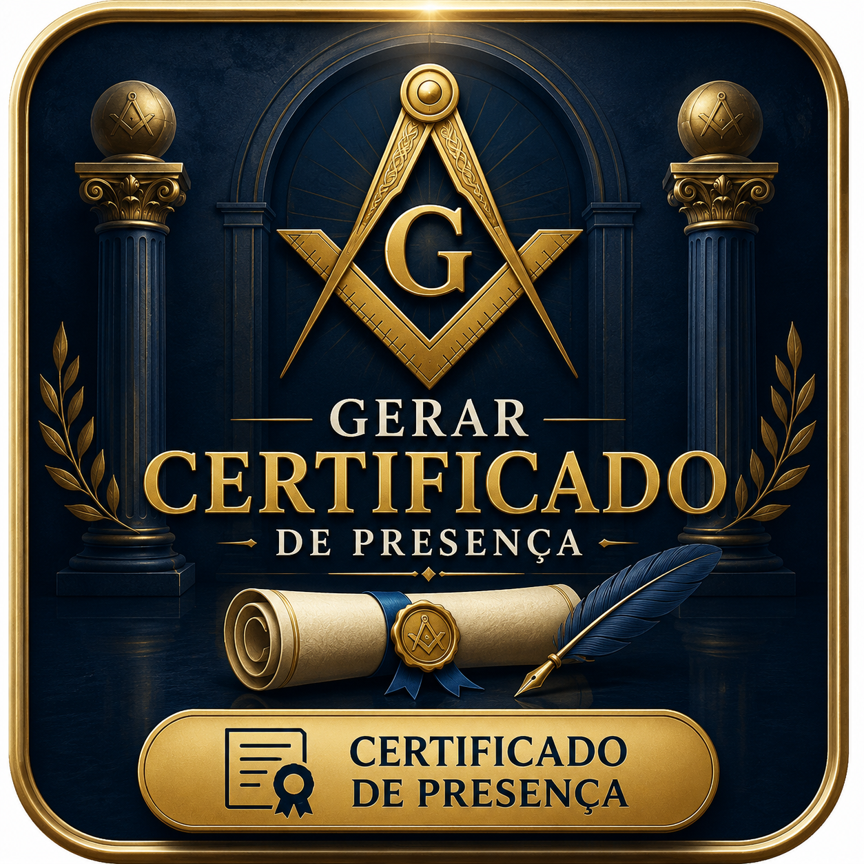 Gerar certificado de presença