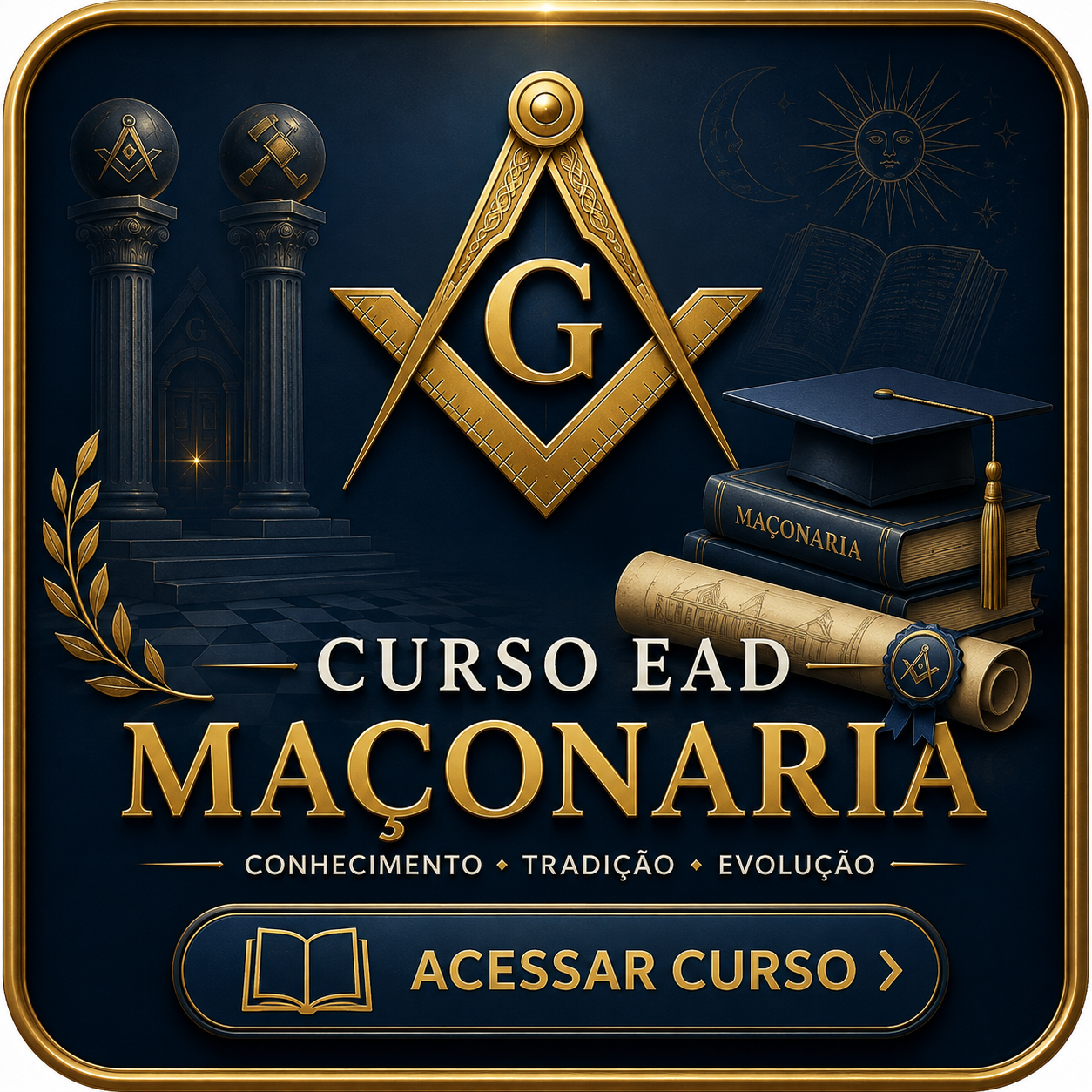Acessar curso EAD de Maçonaria